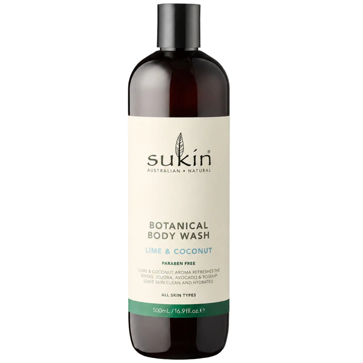 Sukin Botanical Body Wash Lime and Coconut 500ml