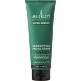Sukin Super Greens Detoxifying Facial Scrub 125ml