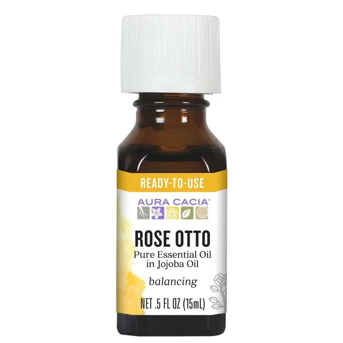 Aura Cacia Rose Otto 15ml