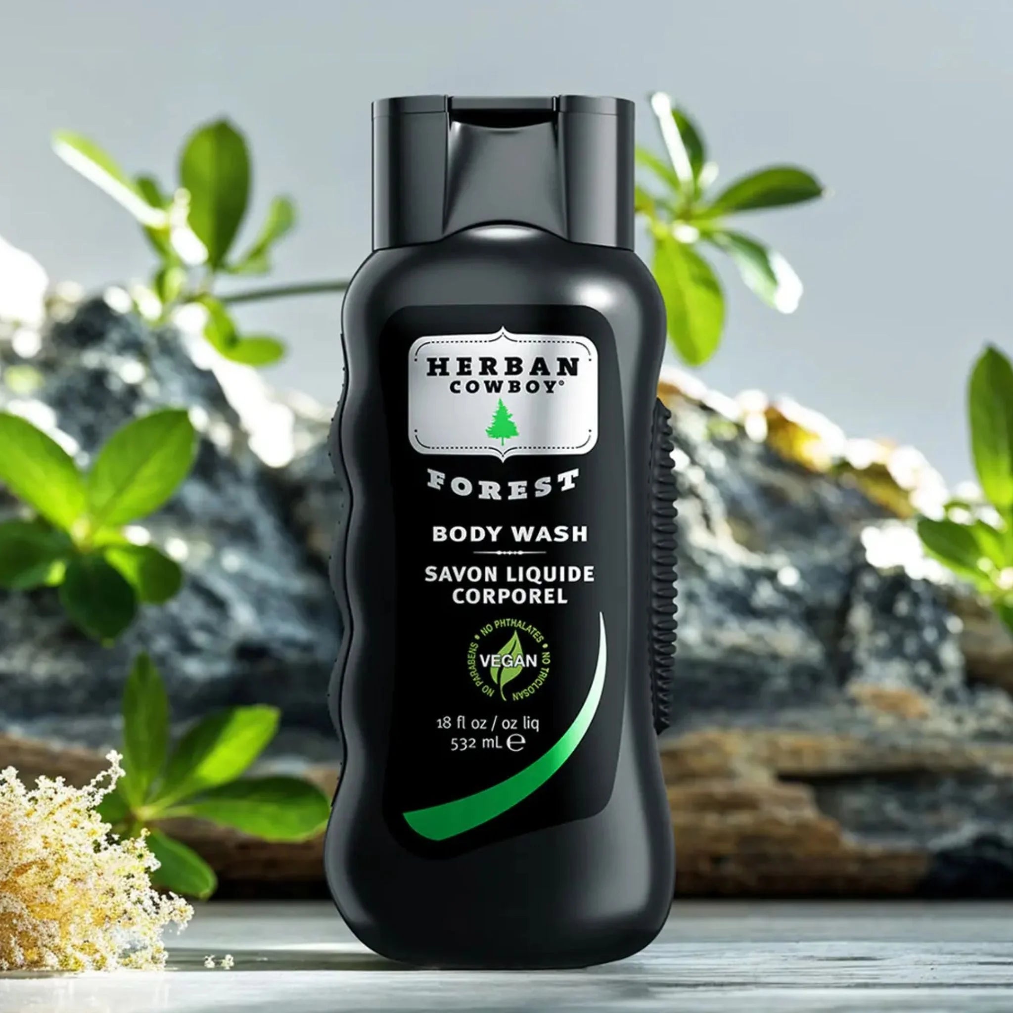 Herban Cowboy Body Wash Forest 532ml