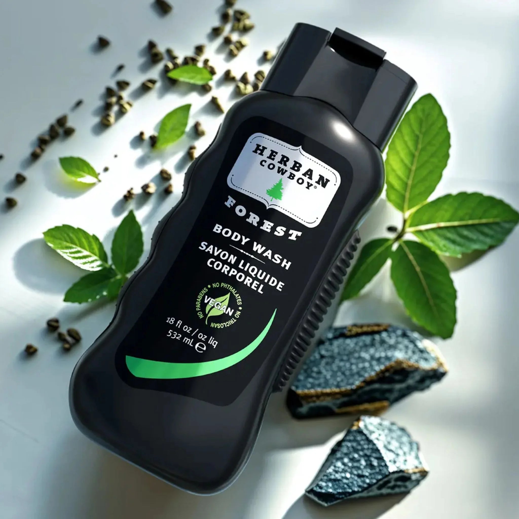 Herban Cowboy Body Wash Forest 532ml