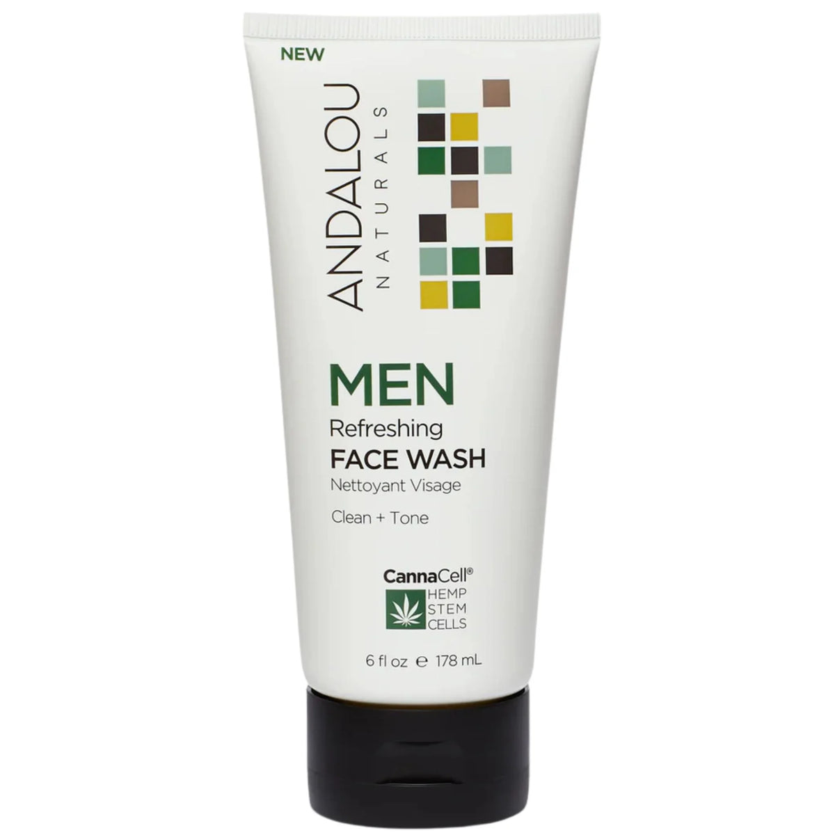 Andalou Naturals Men Refreshing Face Wash 178ml