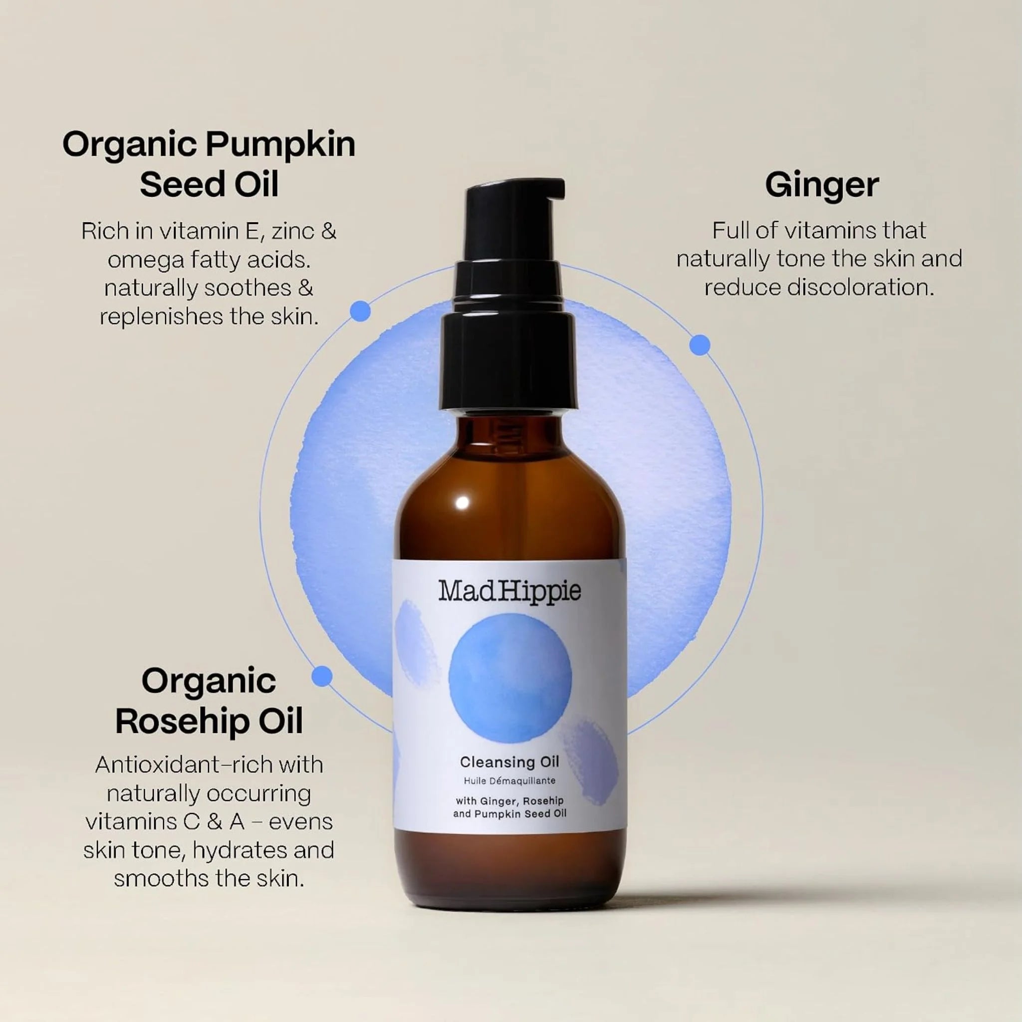 Mad Hippie Advanced Skin Care Cleansing Oil - 59ml