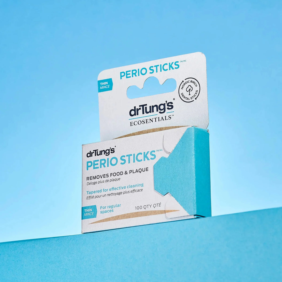 Dr. Tung's Thin Perio Sticks (Dental Stick) - 100 Sticks