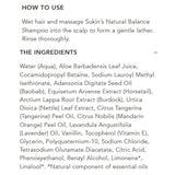 Sukin Natural Balance Shampoo 500ml