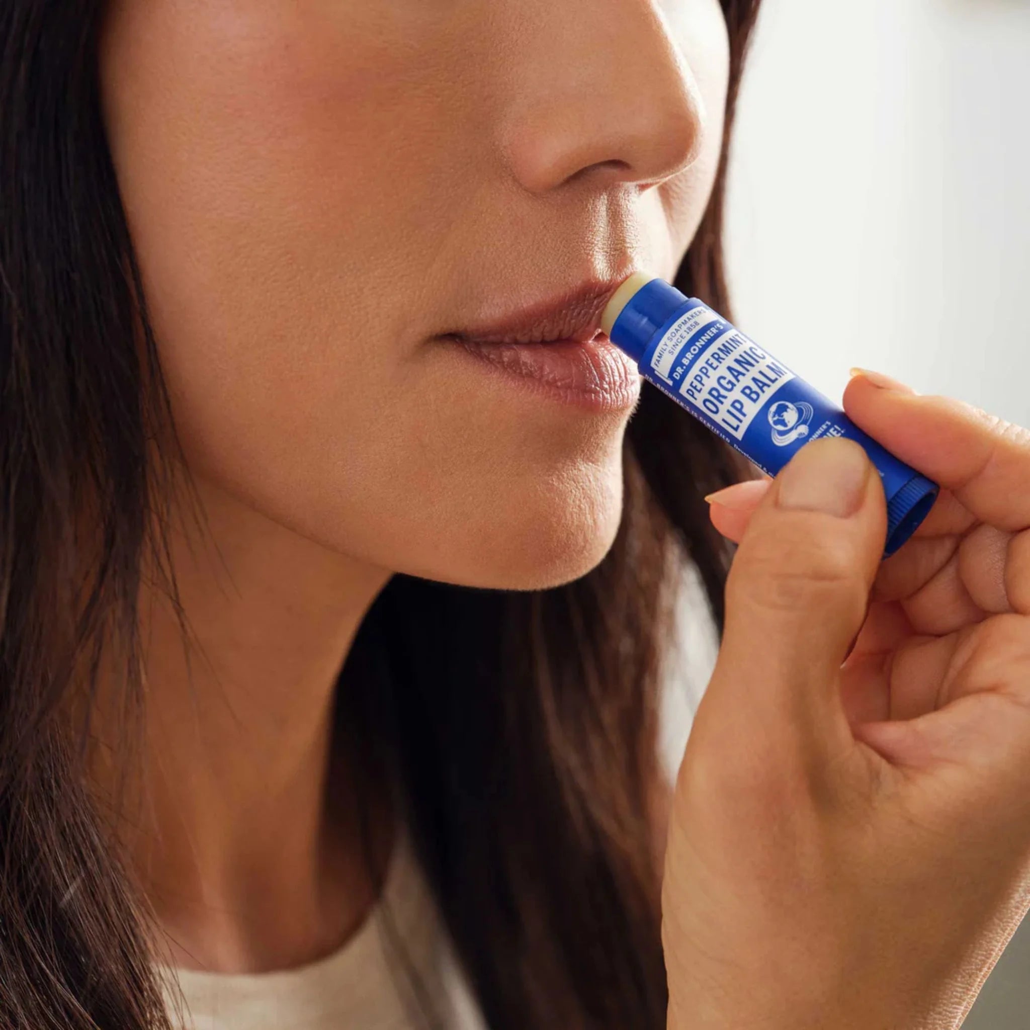 Dr. Bronner's Peppermint Lip Balm 4g
