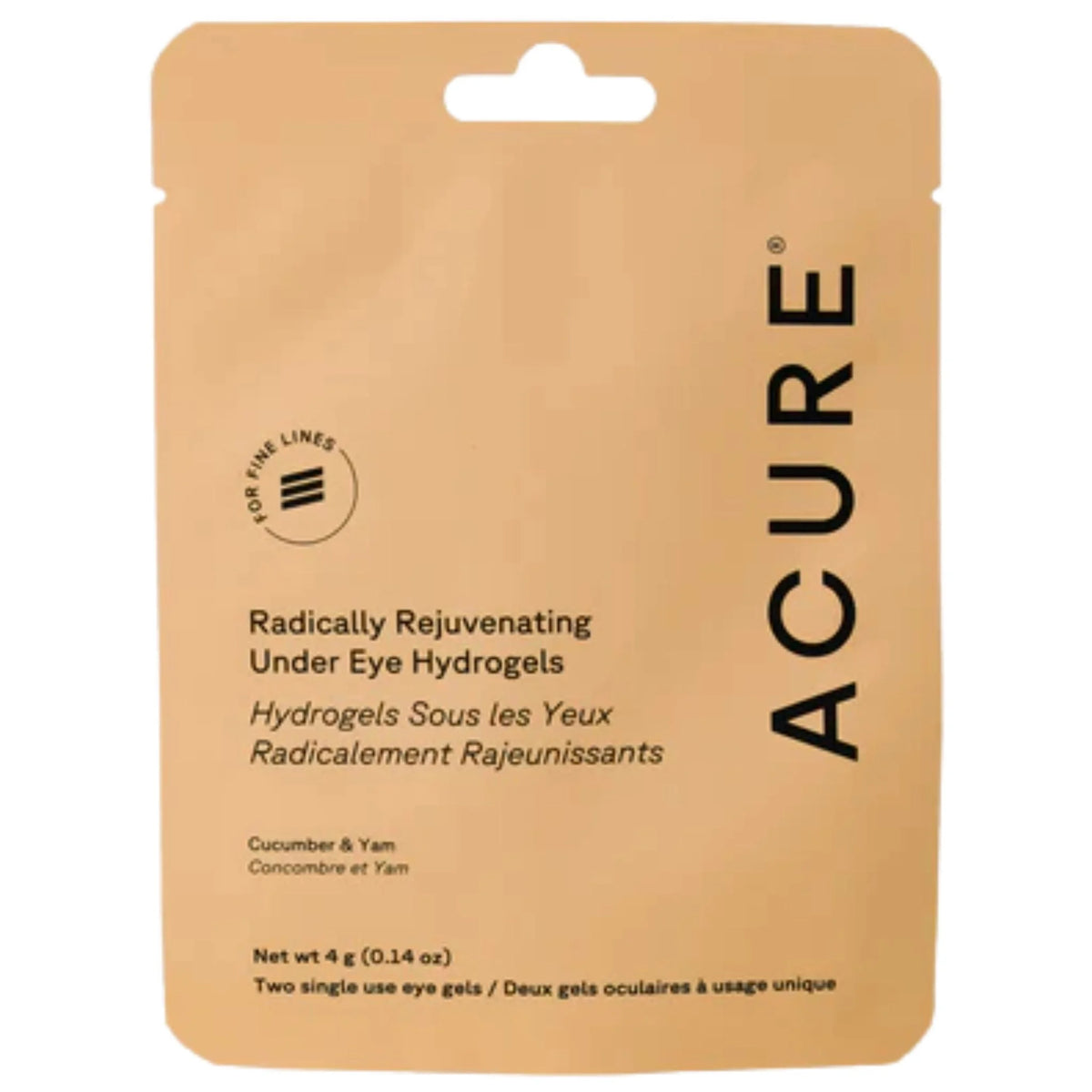 Acure Rejuvenating Under Eye Hydrogel Mask 7ml