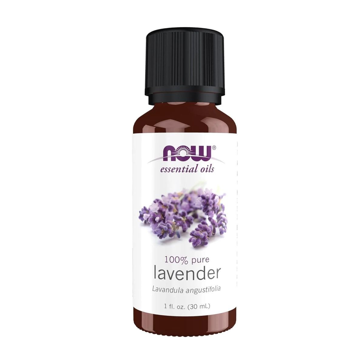 Now Essential Oils 100% Pure Lavender Oil (Lavandula angustifolia) - 30 ml