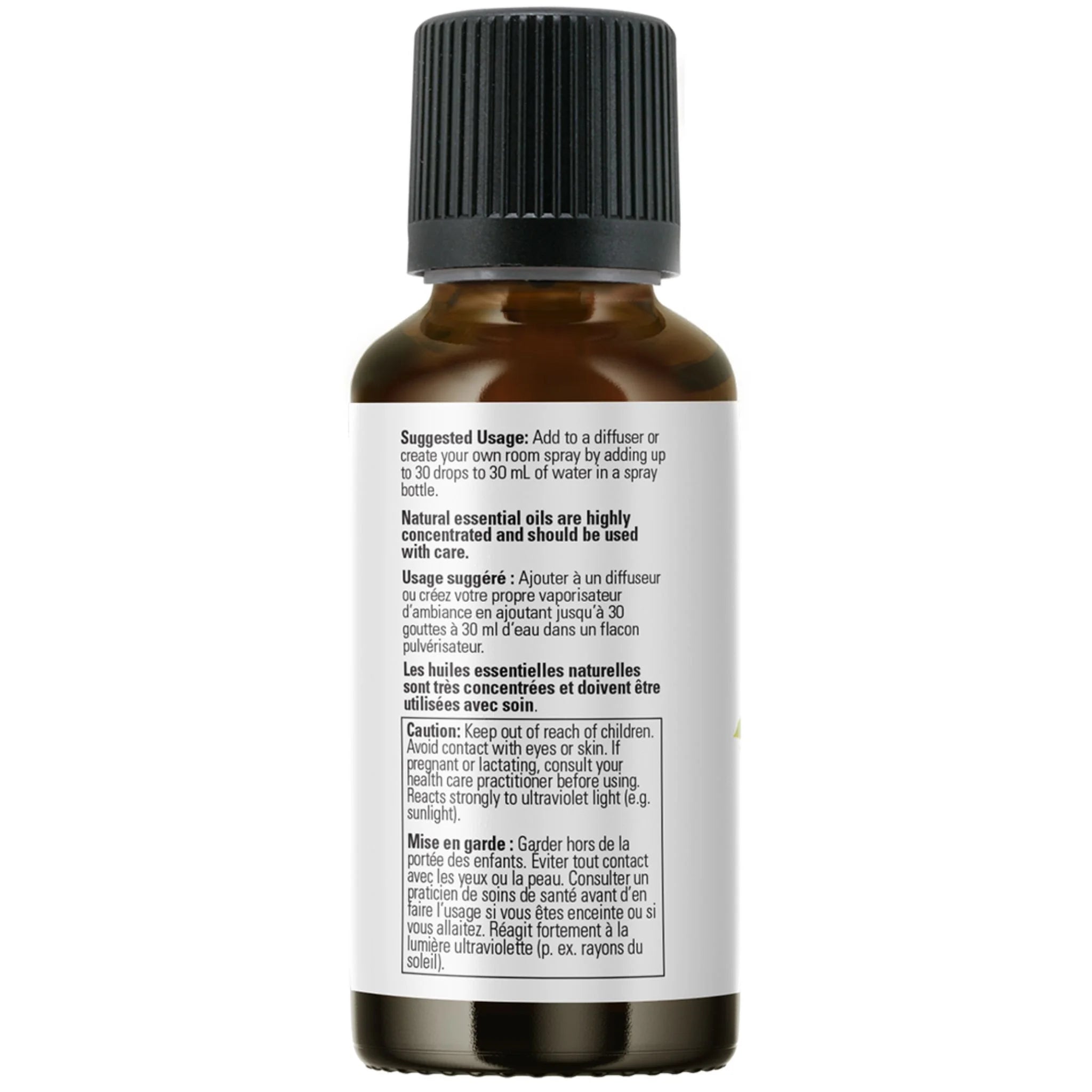 Now Essential Oils 100% Pure Lemon (Citrus limon) 30ml