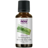 Now Essential Oils 100% Pure Lemongrass (Cymbopogon flexuosus) 30 ml