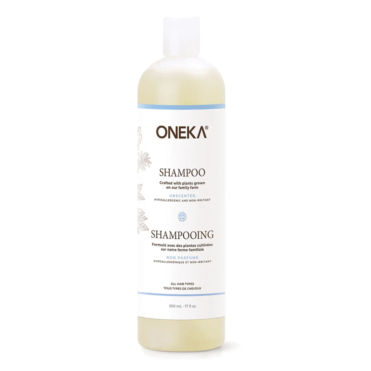 Oneka Unscented Shampoo - 500ml