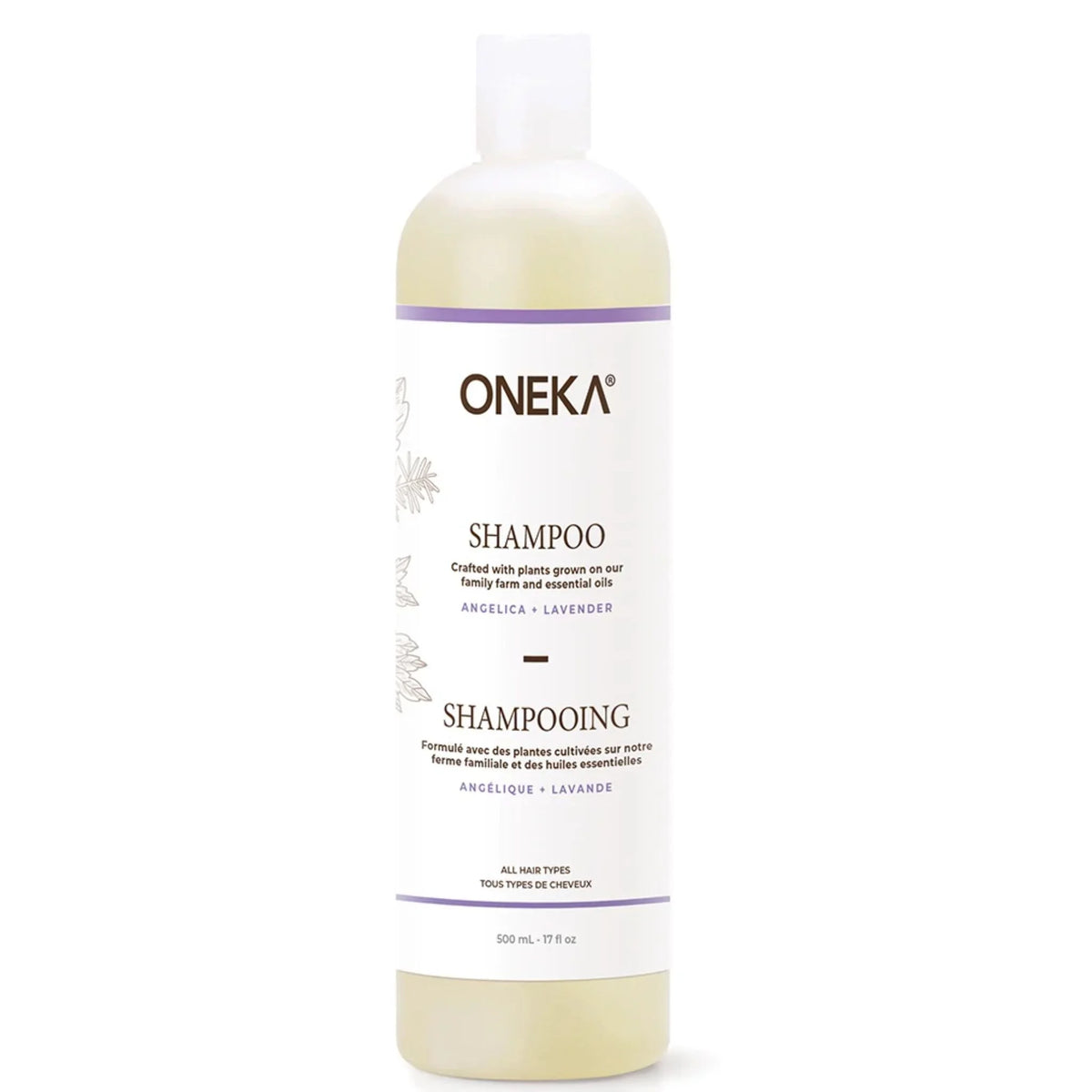 Oneka Angelica & Lavender Shampoo - 500ml