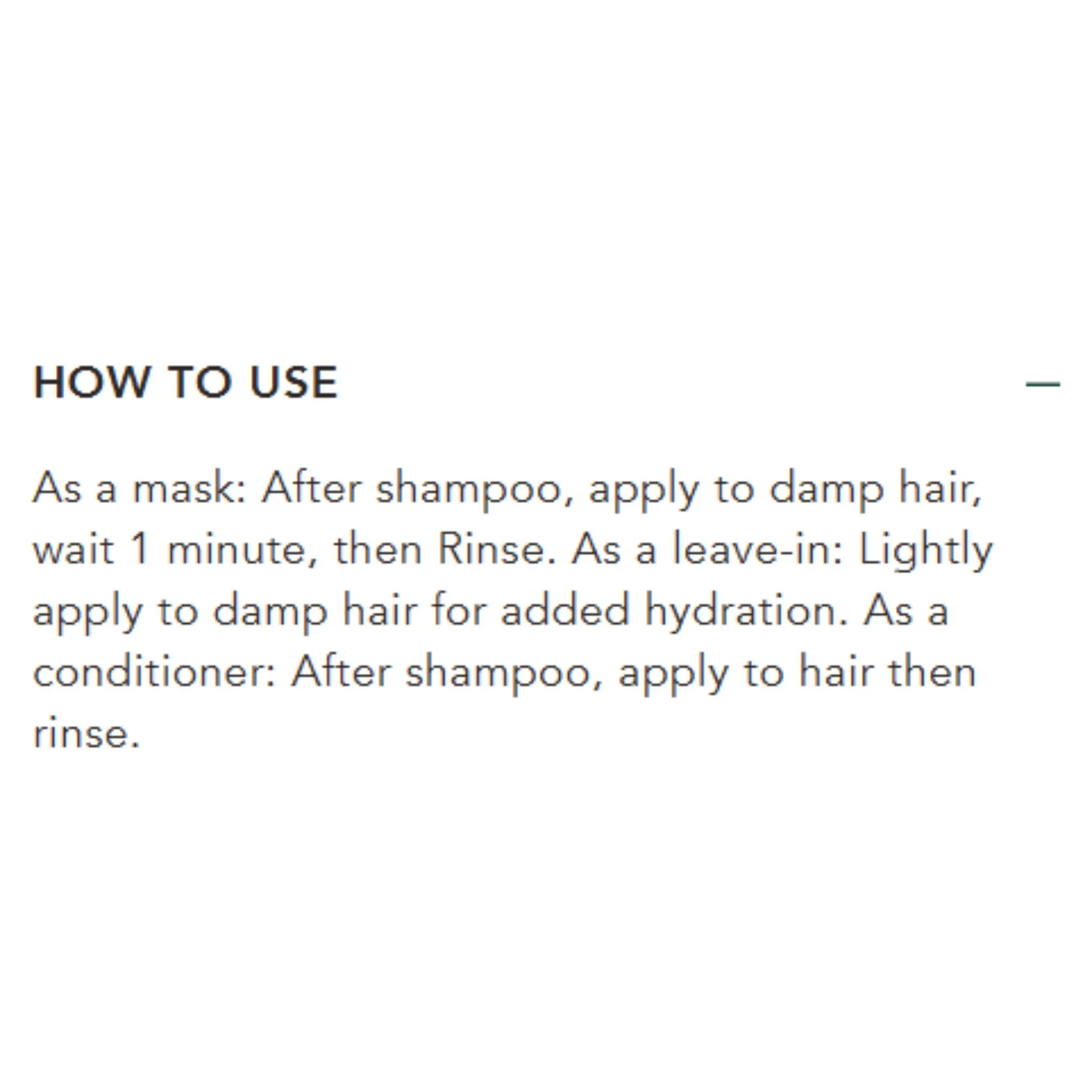 Sukin Hydrating Replenishing Hair Masque 200ml