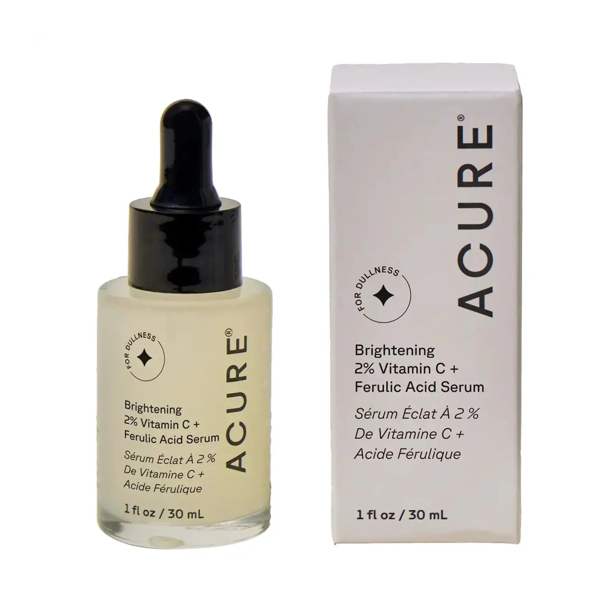 Acure Brighting Vit C & Ferulic Acid Serum 30ml