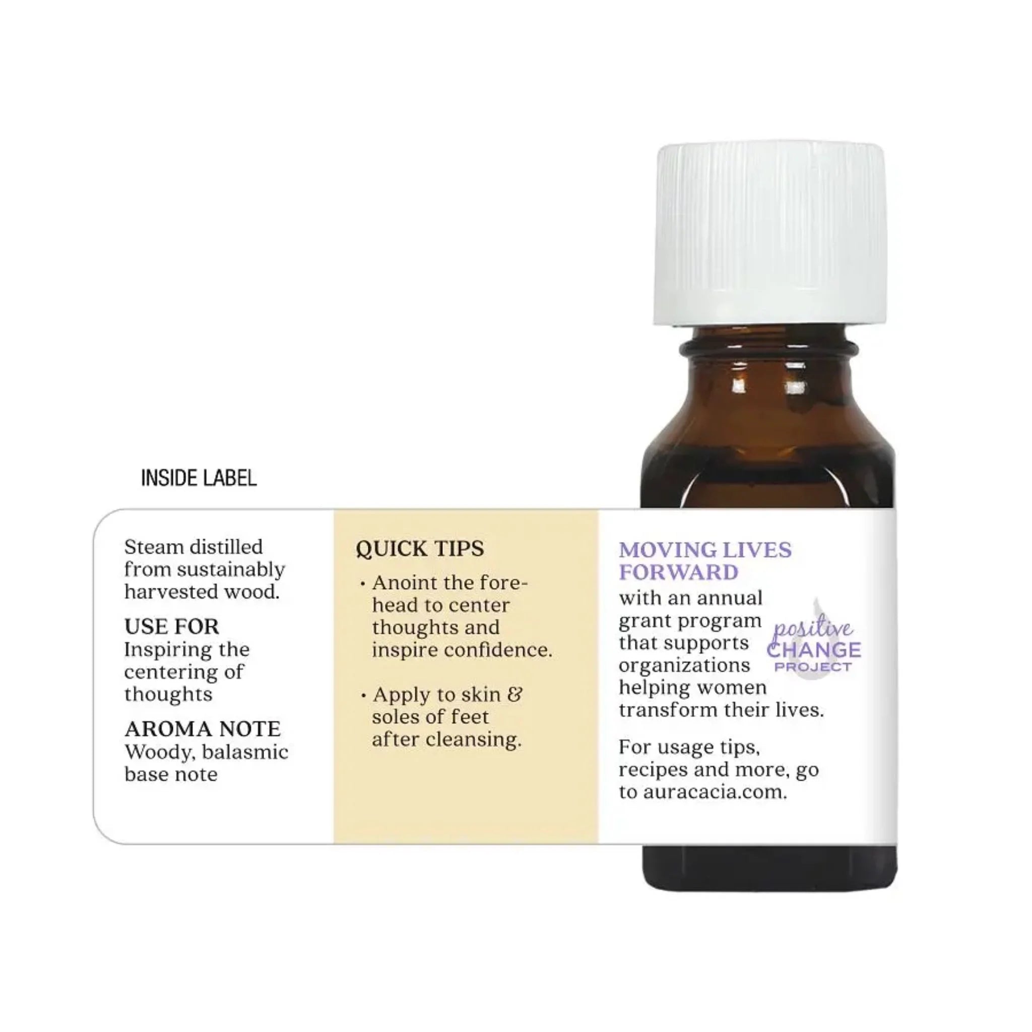 Aura Cacia Sandalwood with Jojoba Oil 15ml