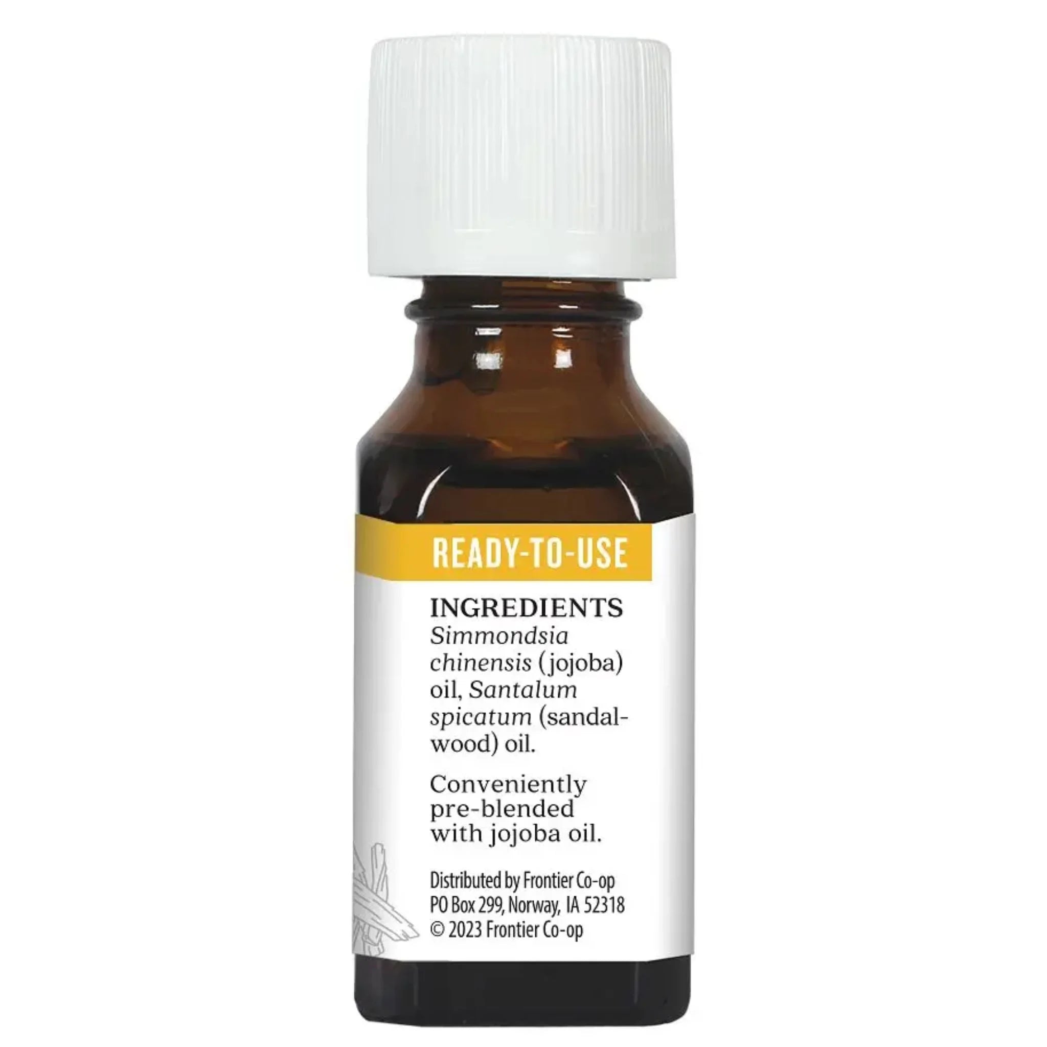 Aura Cacia Sandalwood with Jojoba Oil 15ml