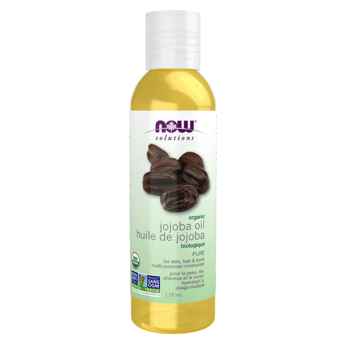 NOW Organic Jojoba Oil 118mL