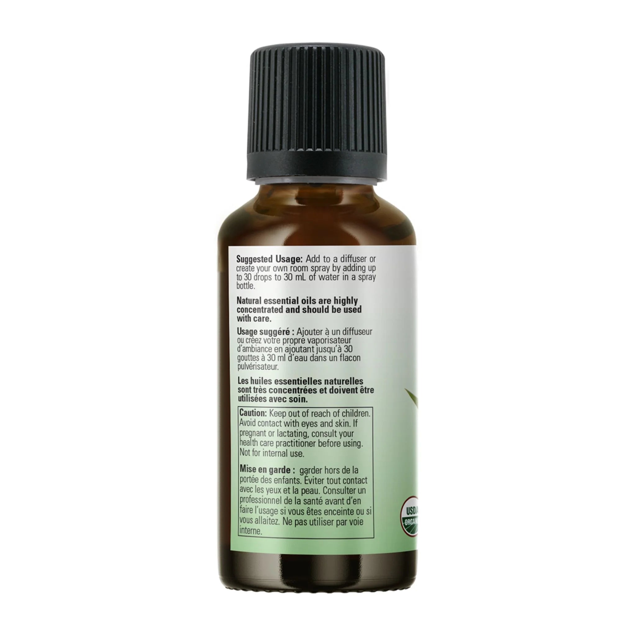 NOW Organic Eucalyptus Oil 30mL