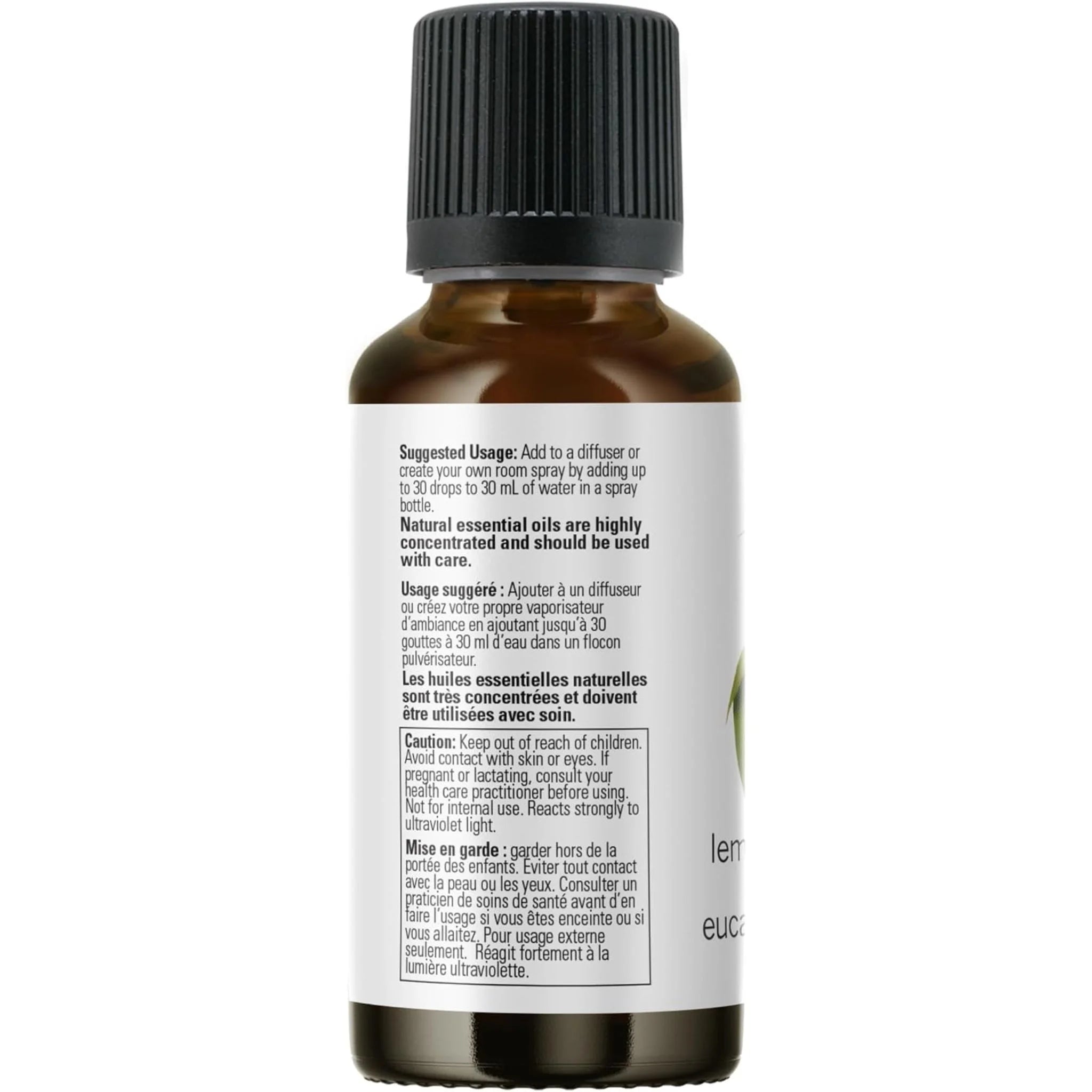 NOW Lemon & Eucalyptus Oil Blend 30mL
