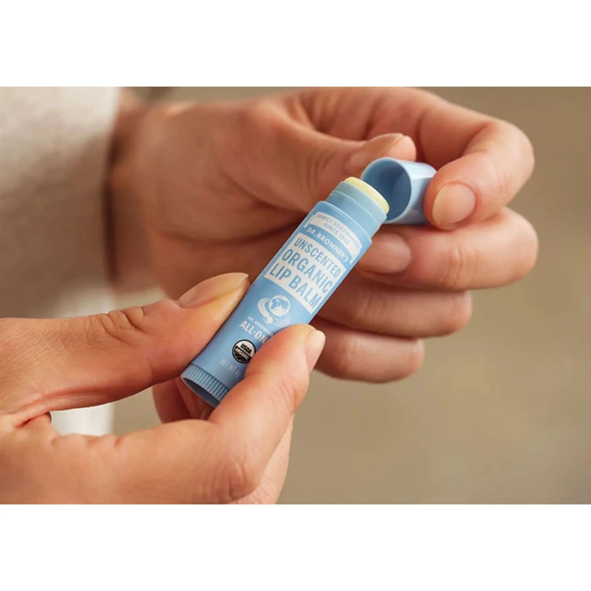 Dr. Bronner's Naked Organic Lip Balm 4g