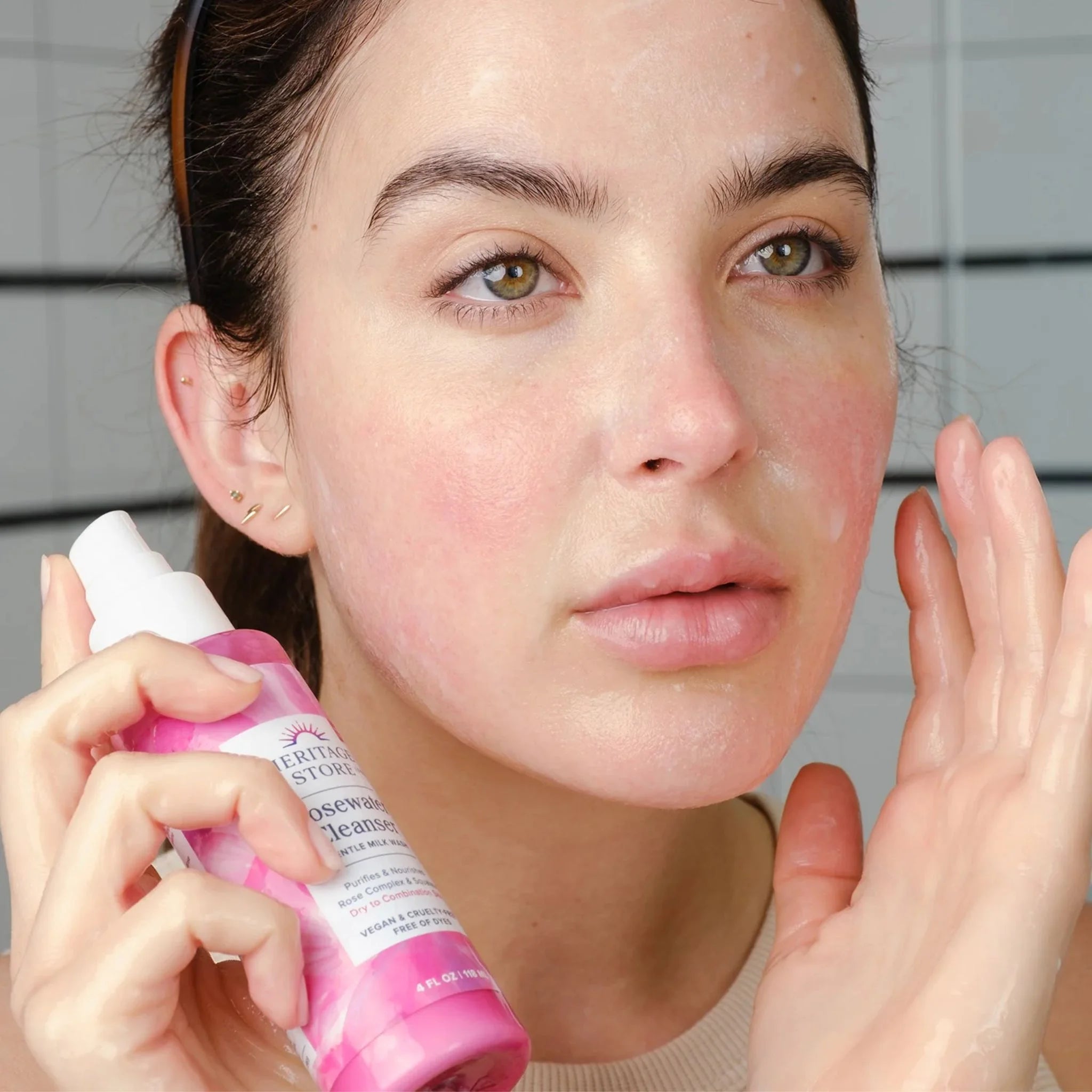 Heritage Store Rosewater Cleanser 118ml