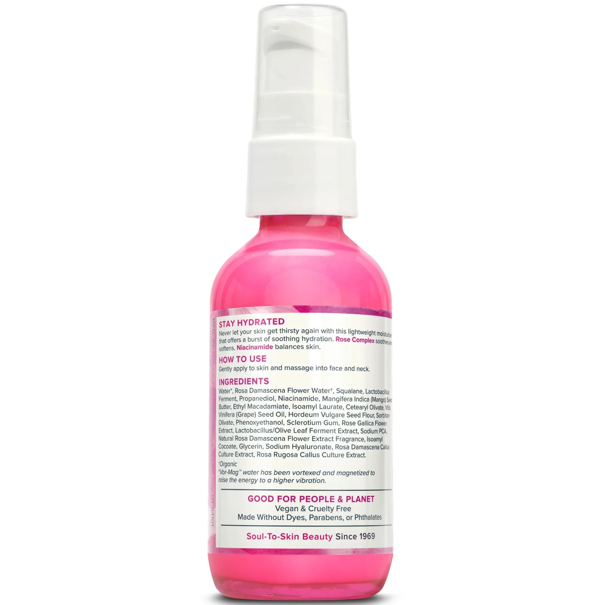 Heritage Store Rosewater Moisturizer Gel Cream 59ml