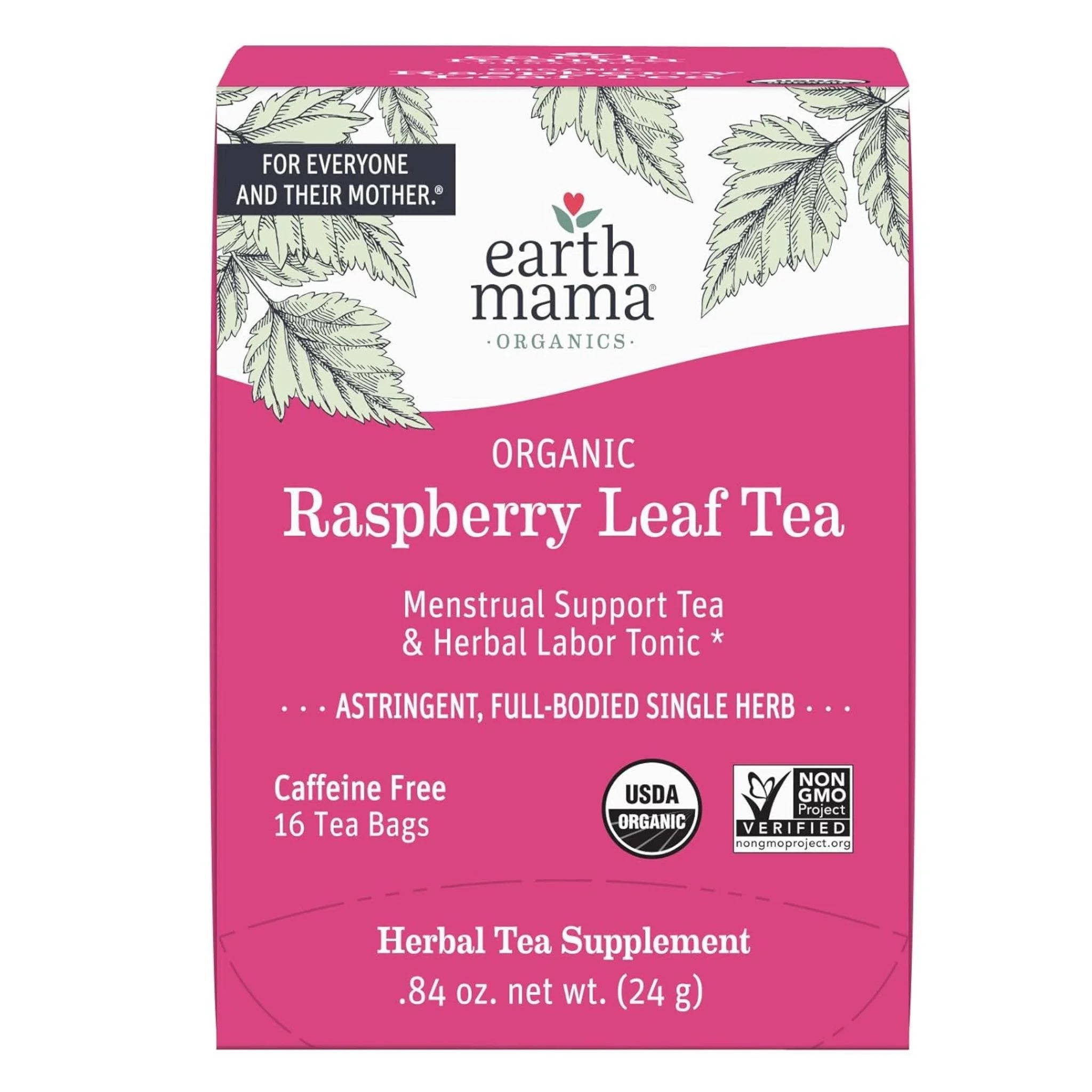 Earth Mama Organic Raspberry Leaf Tea 16bags