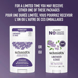 Schmidt's Deodorant Lavender & Sage 75g