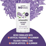 Schmidt's Deodorant Lavender & Sage 75g