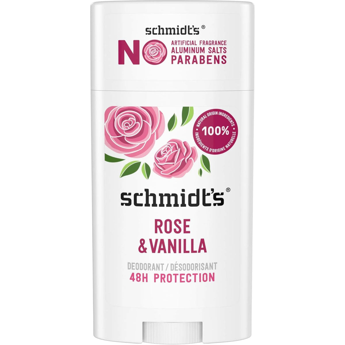 Schmidt's Deodorant Rose & Vanilla 75g