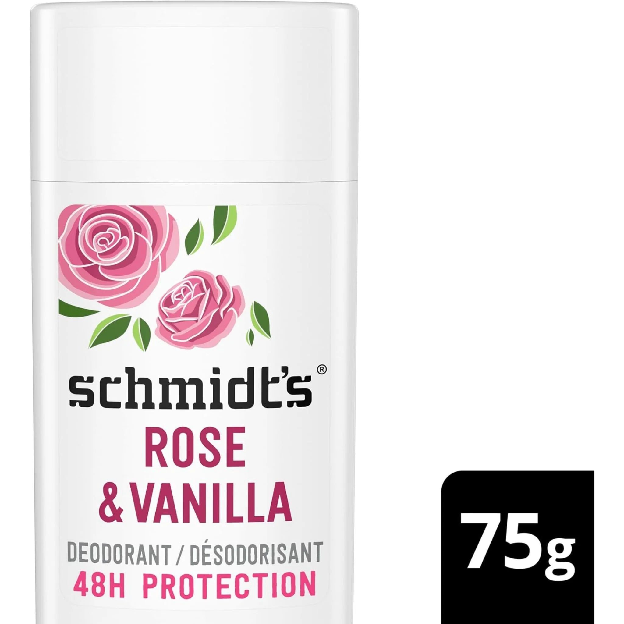 Schmidt's Deodorant Rose & Vanilla 75g