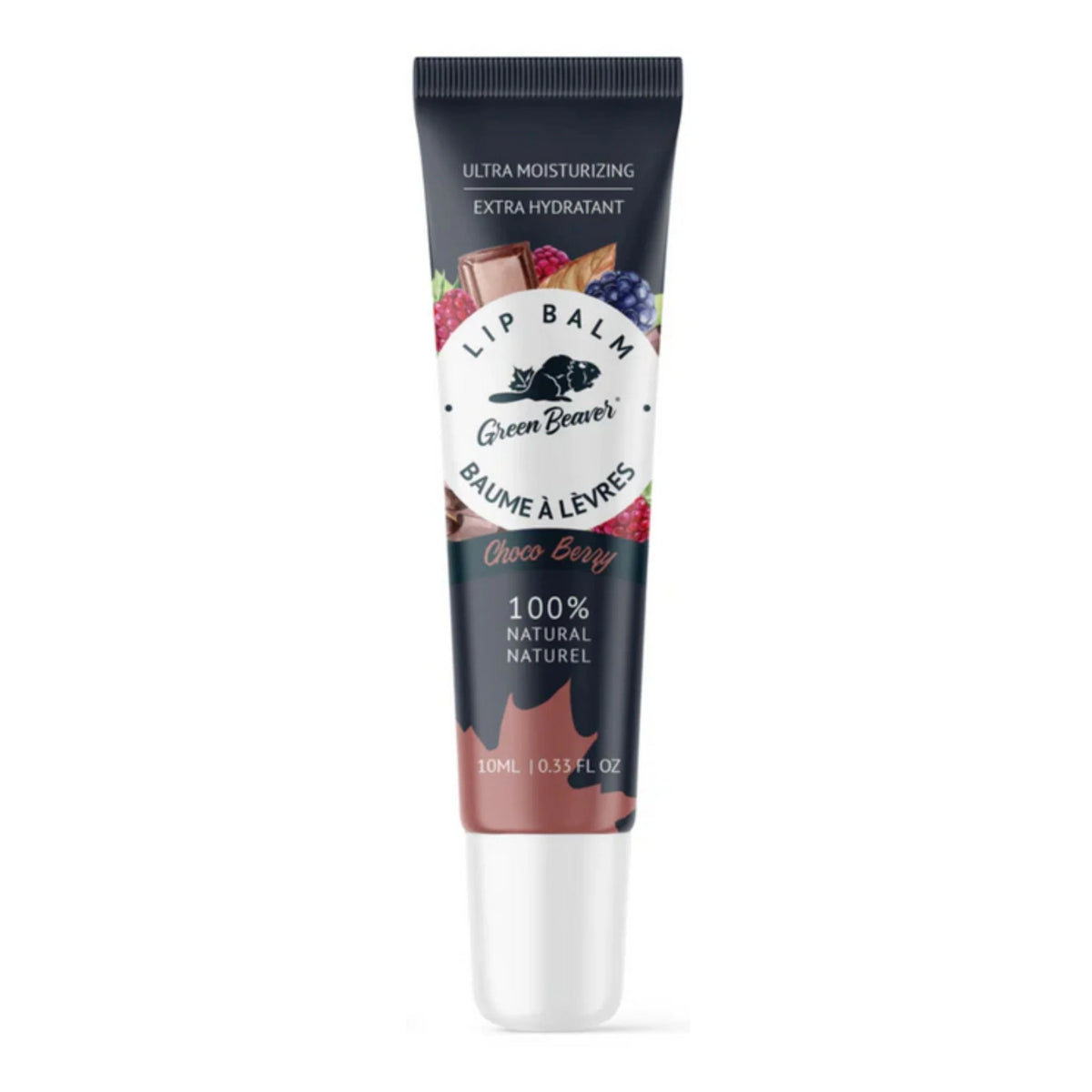 The Green Beaver Company  Lip Balm Choco Berry 10ml