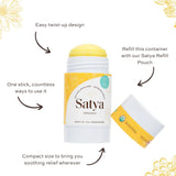 Satya Organic Eczema Relief Easy Glide Stick 30ml