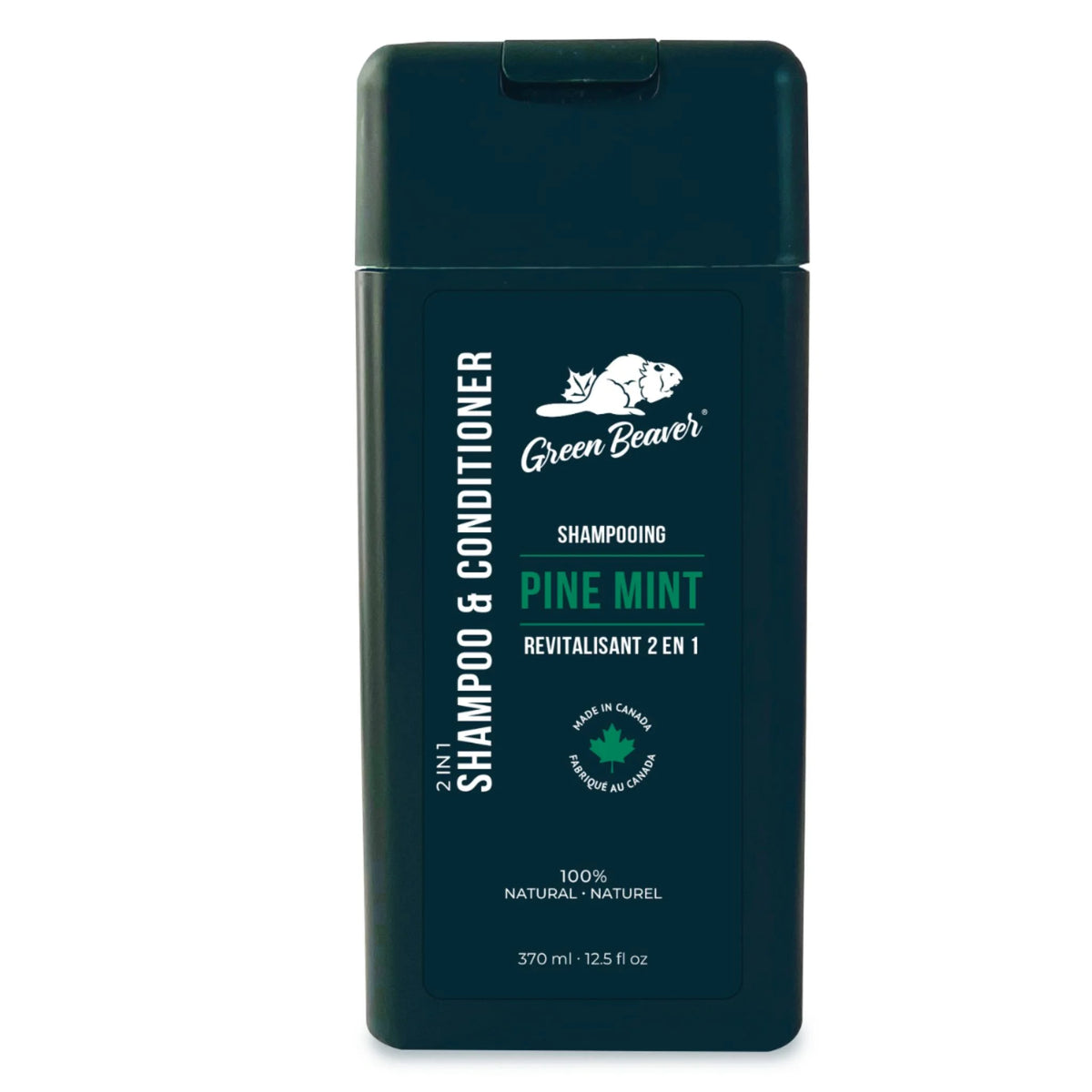 The Green Beaver Company Men 2-in-1 Shamp-Cond Pine Mint 370ml