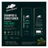 The Green Beaver Company Men 2-in-1 Shamp-Cond Pine Mint 370ml