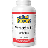 Natural Factors Vitamin C Plus Bioflavonoids 360t - Nature's Source Inc