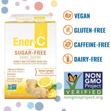 Ener-C Sugar Free Lemon Ginger 30 Packets - Nature's Source Inc