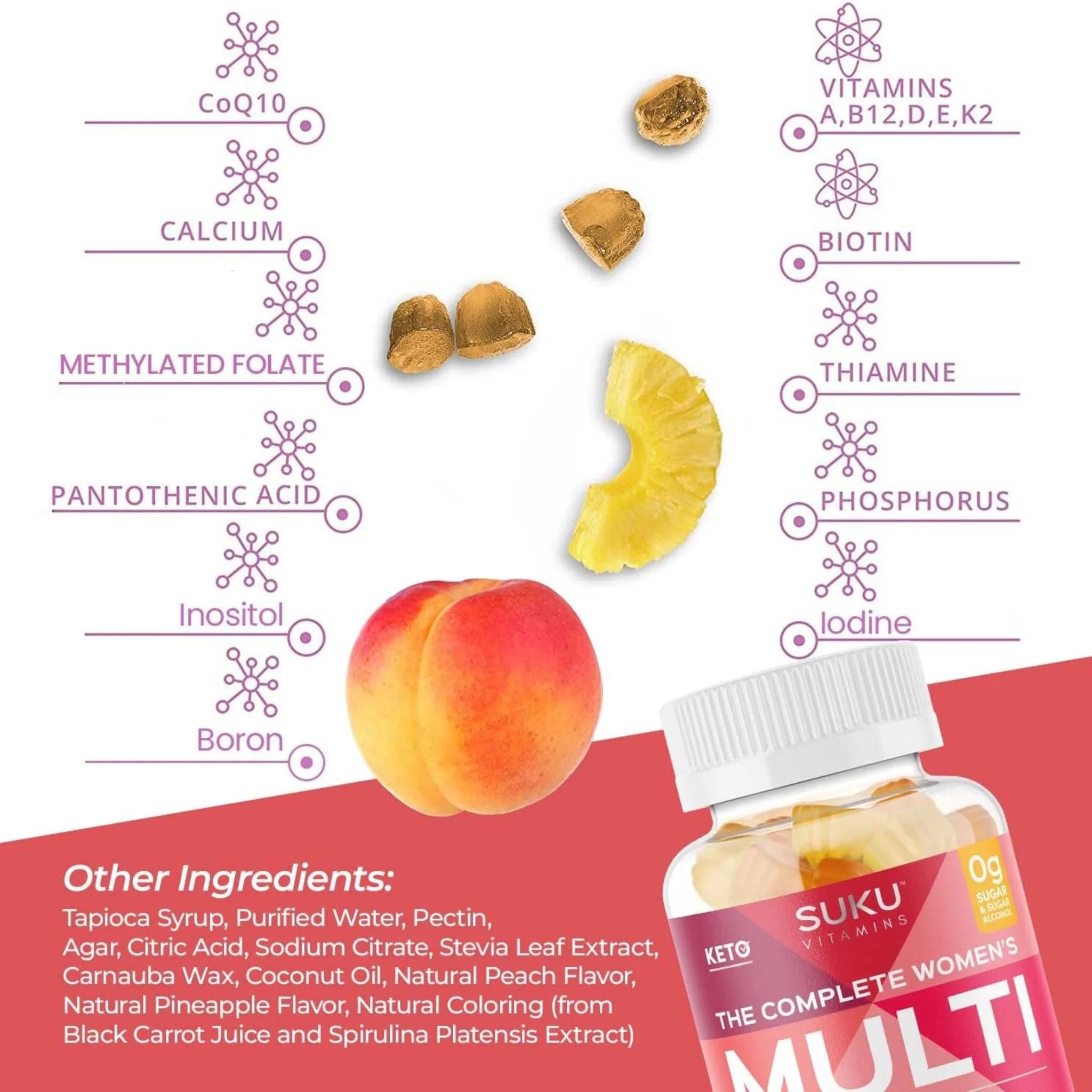 Suku Complete Womens Multivitamin 60ct - Nature's Source Inc