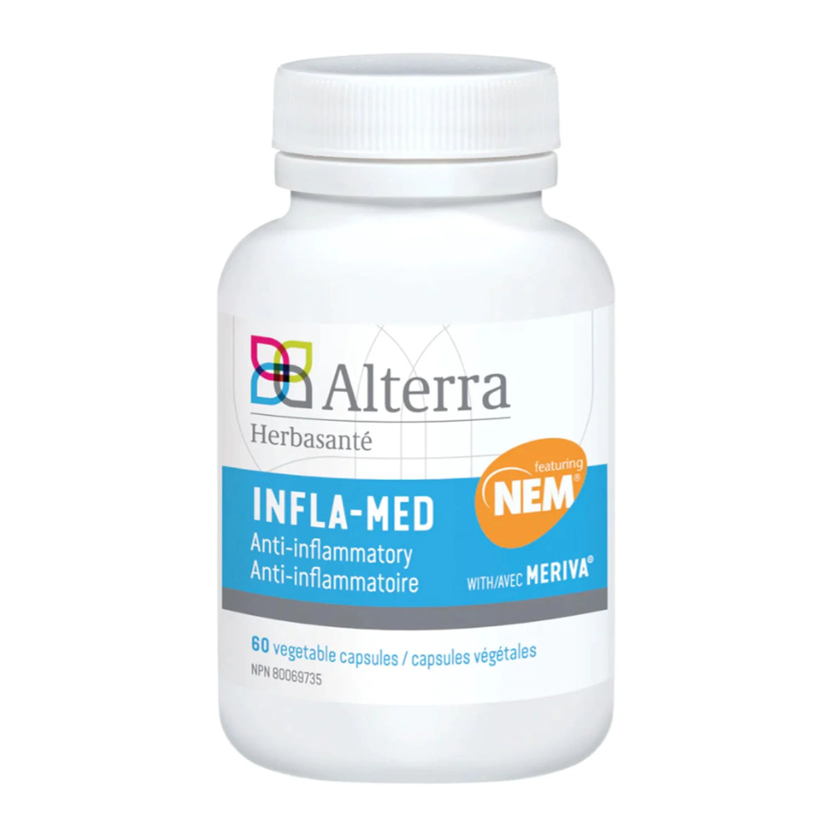 Alterra Infla-Med 60 Veg-Caps - Nature's Source Inc