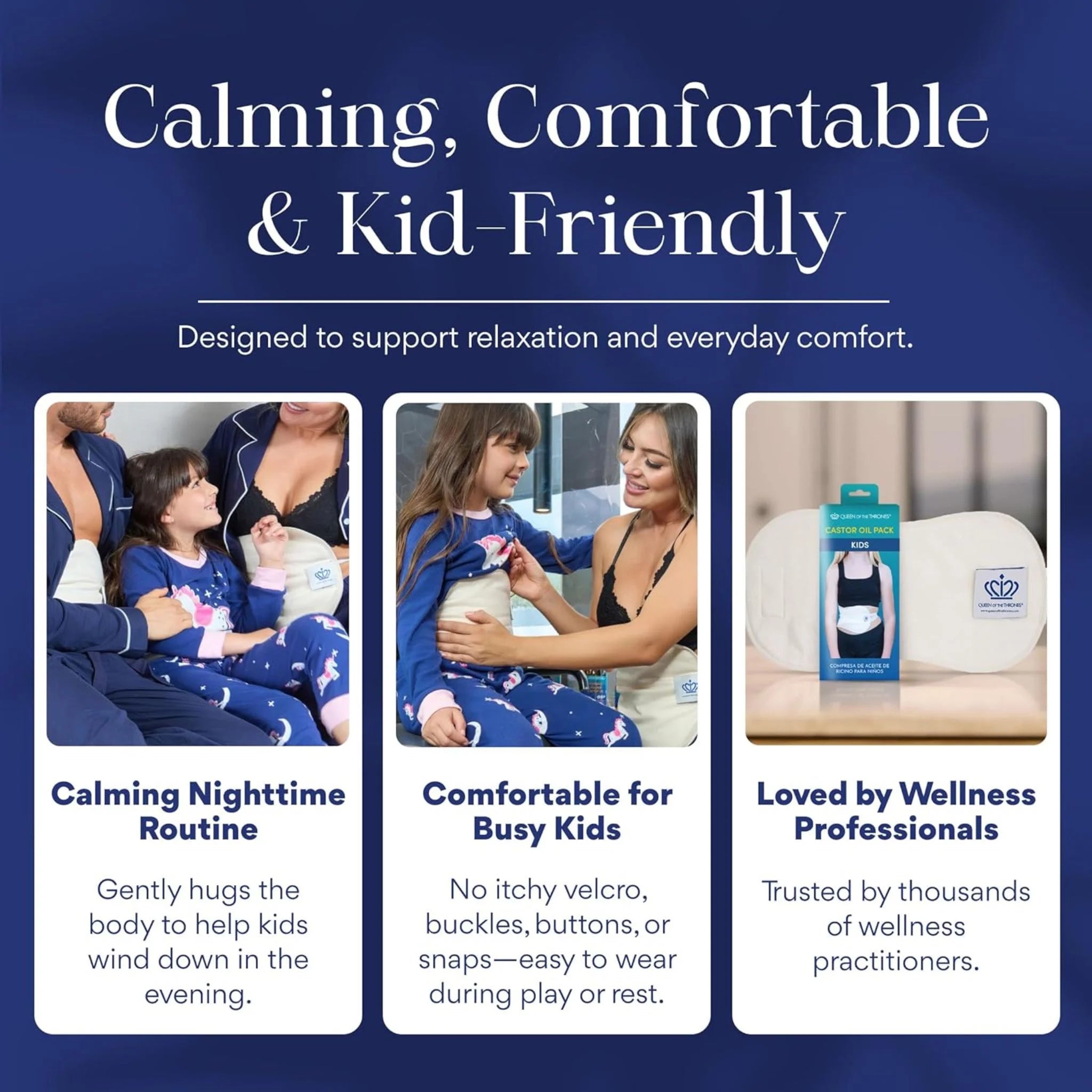 Queen of the Thrones Castor Oil Kids Pack 1un