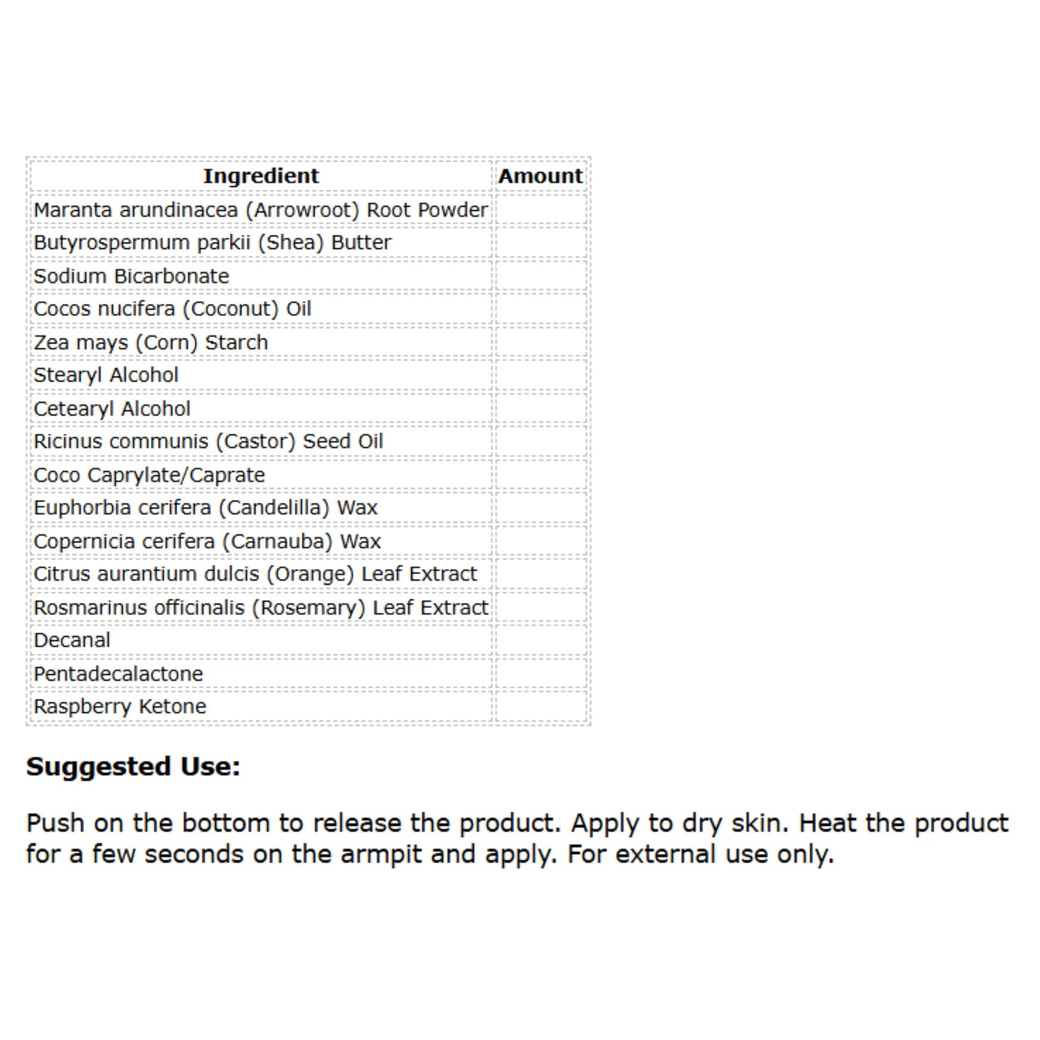 Attitude Deodorant Orange Leaves 85g