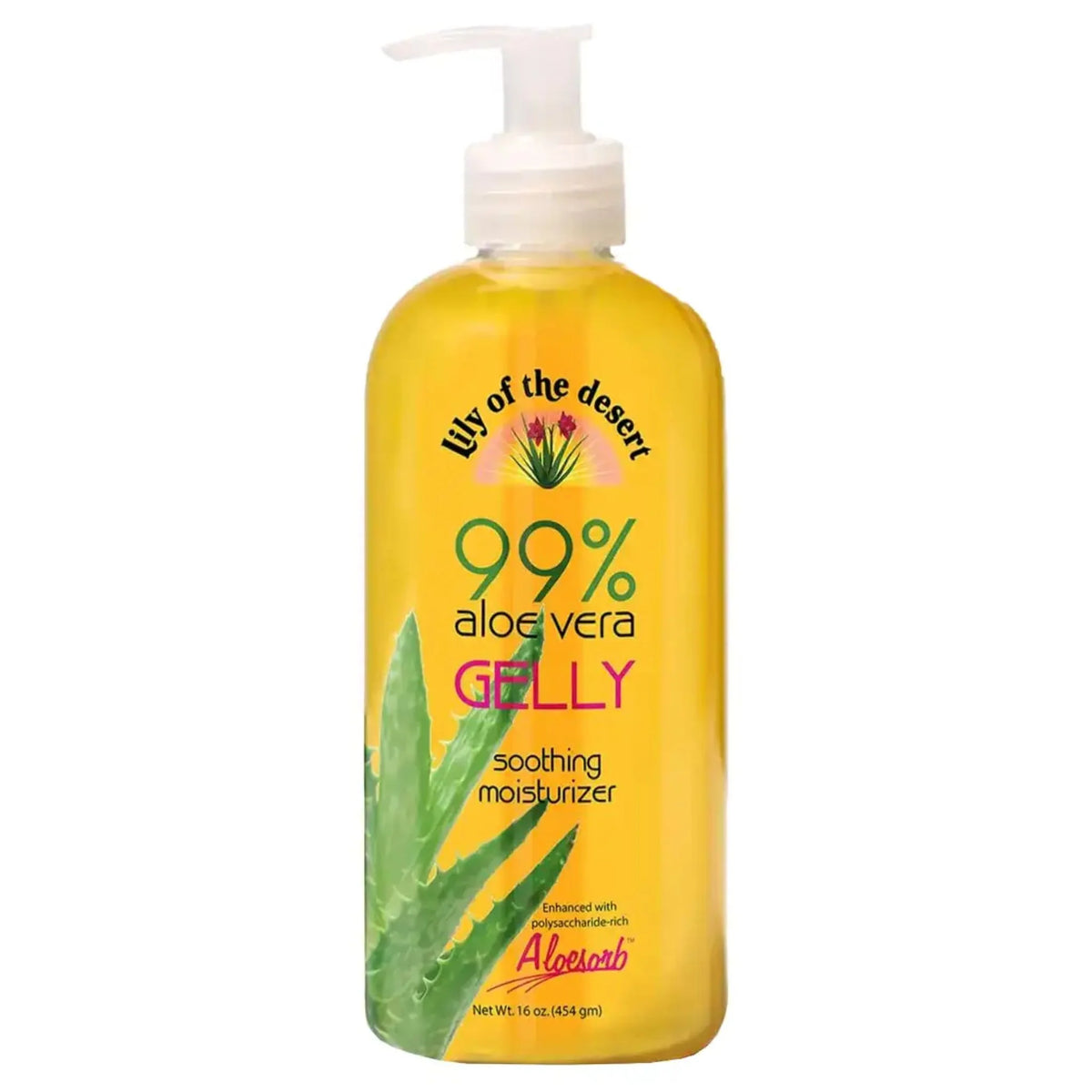 Lily Of The Desert 99% Aloe Vera Gelly Pump 454g