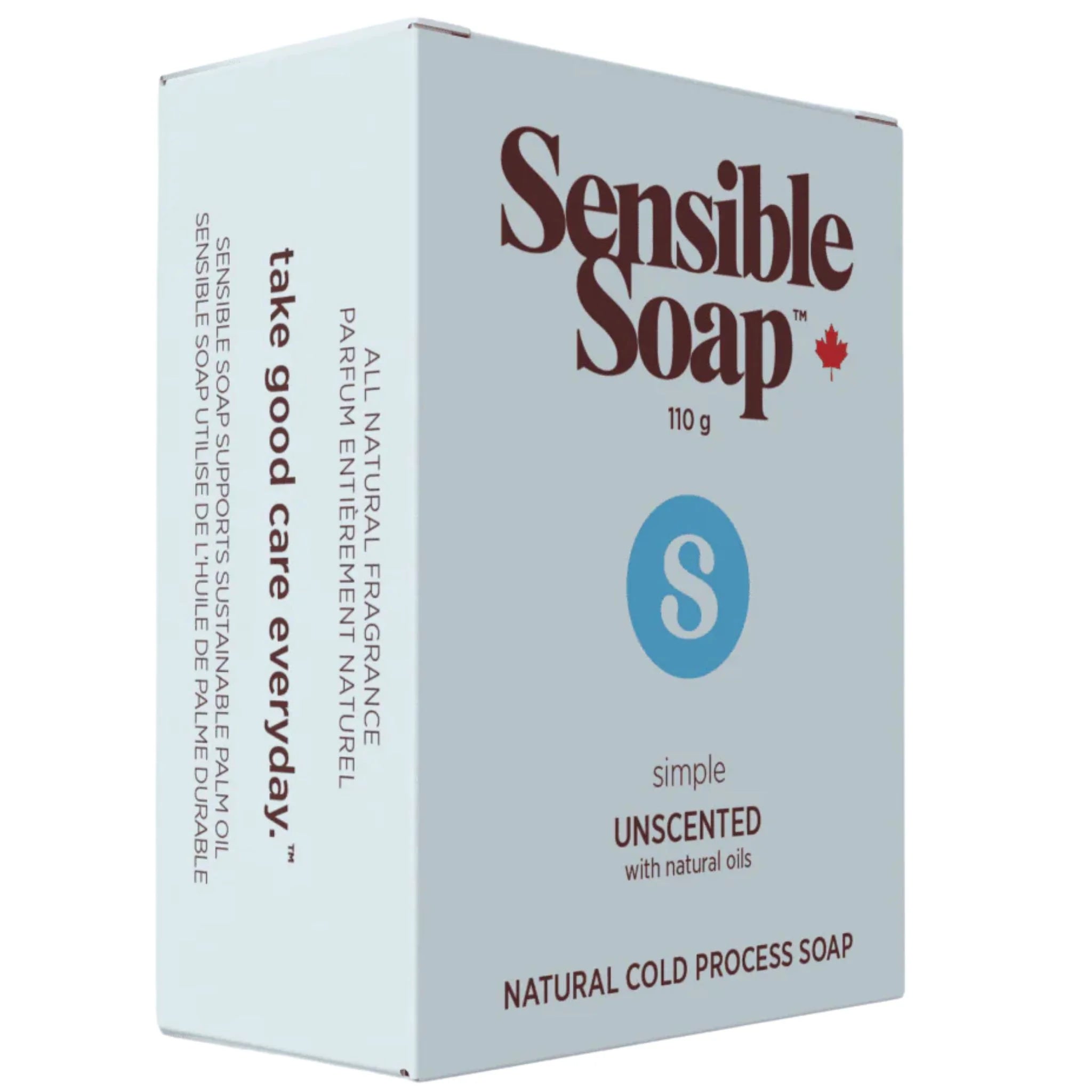Sensible Bar Soap Unscented 110g