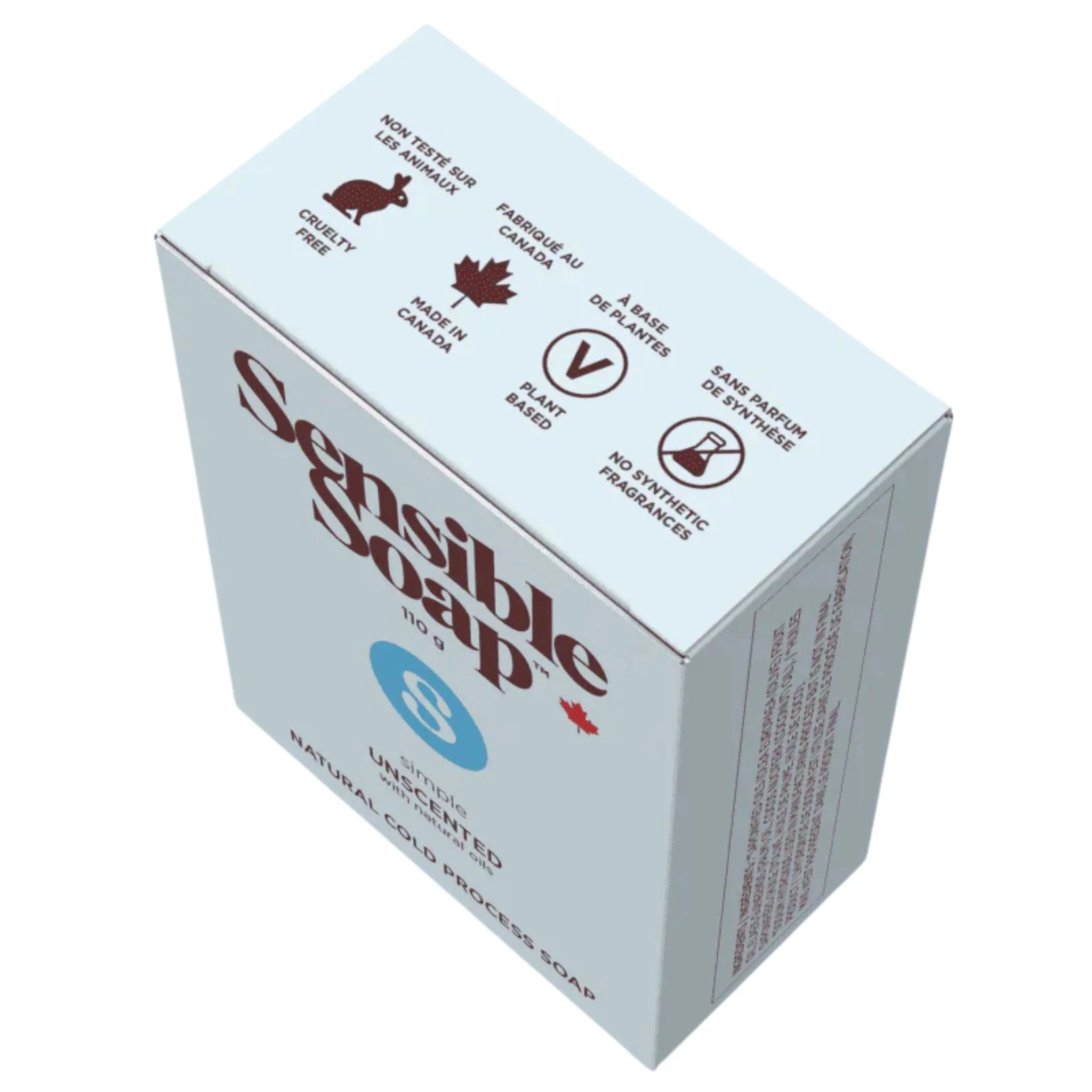 Sensible Bar Soap Unscented 110g