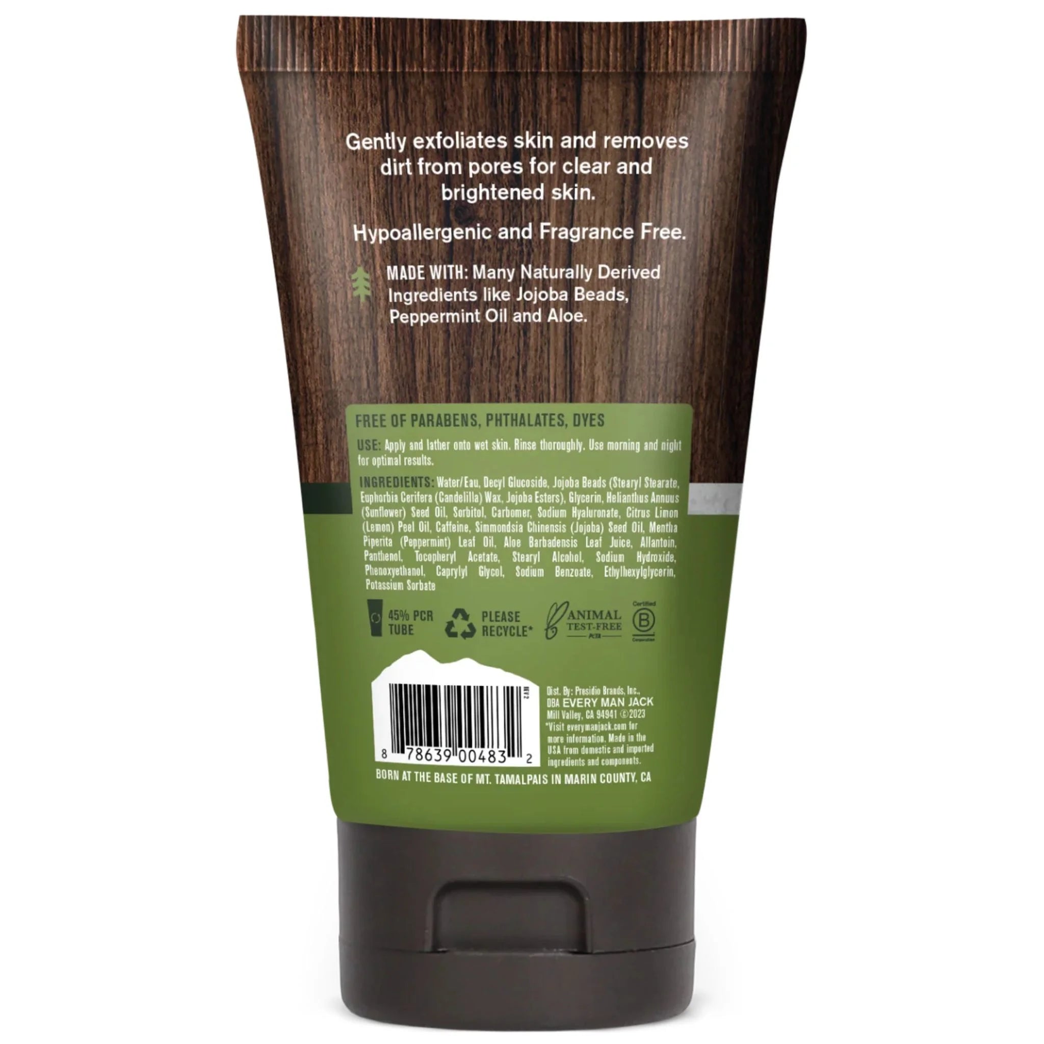 Every Man Jack Face Scrub Skin Revive 125ml