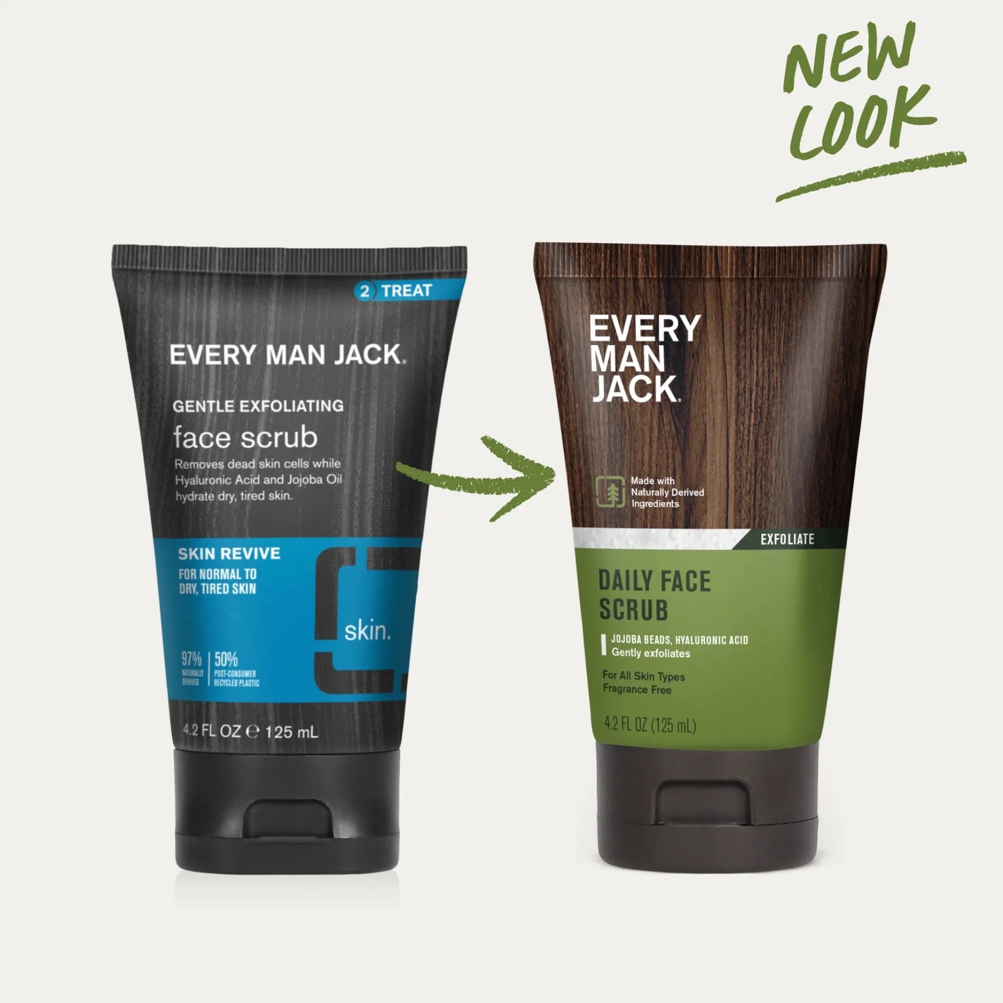 Every Man Jack Face Scrub Skin Revive 125ml