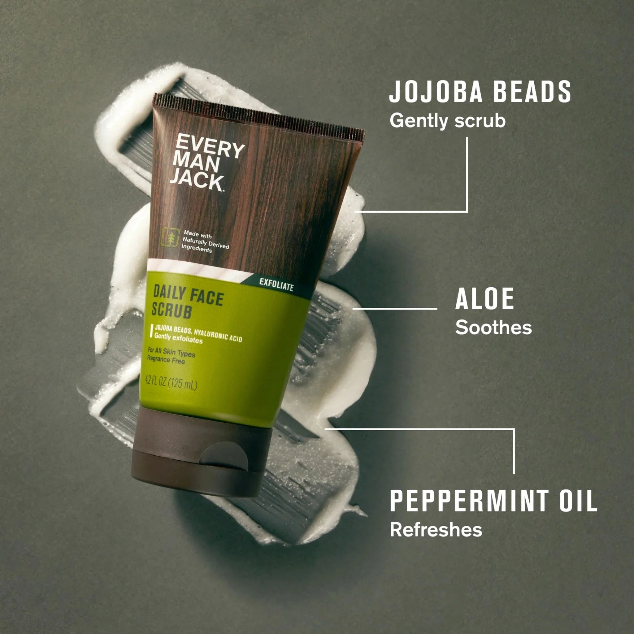 Every Man Jack Face Scrub Skin Revive 125ml
