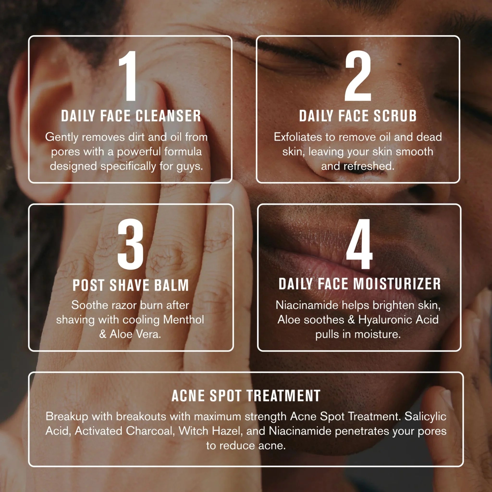 Every Man Jack Face Scrub Skin Revive 125ml