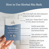 Earth Mama Organic Herbal Sitz Bath 94g - Nature's Source Inc