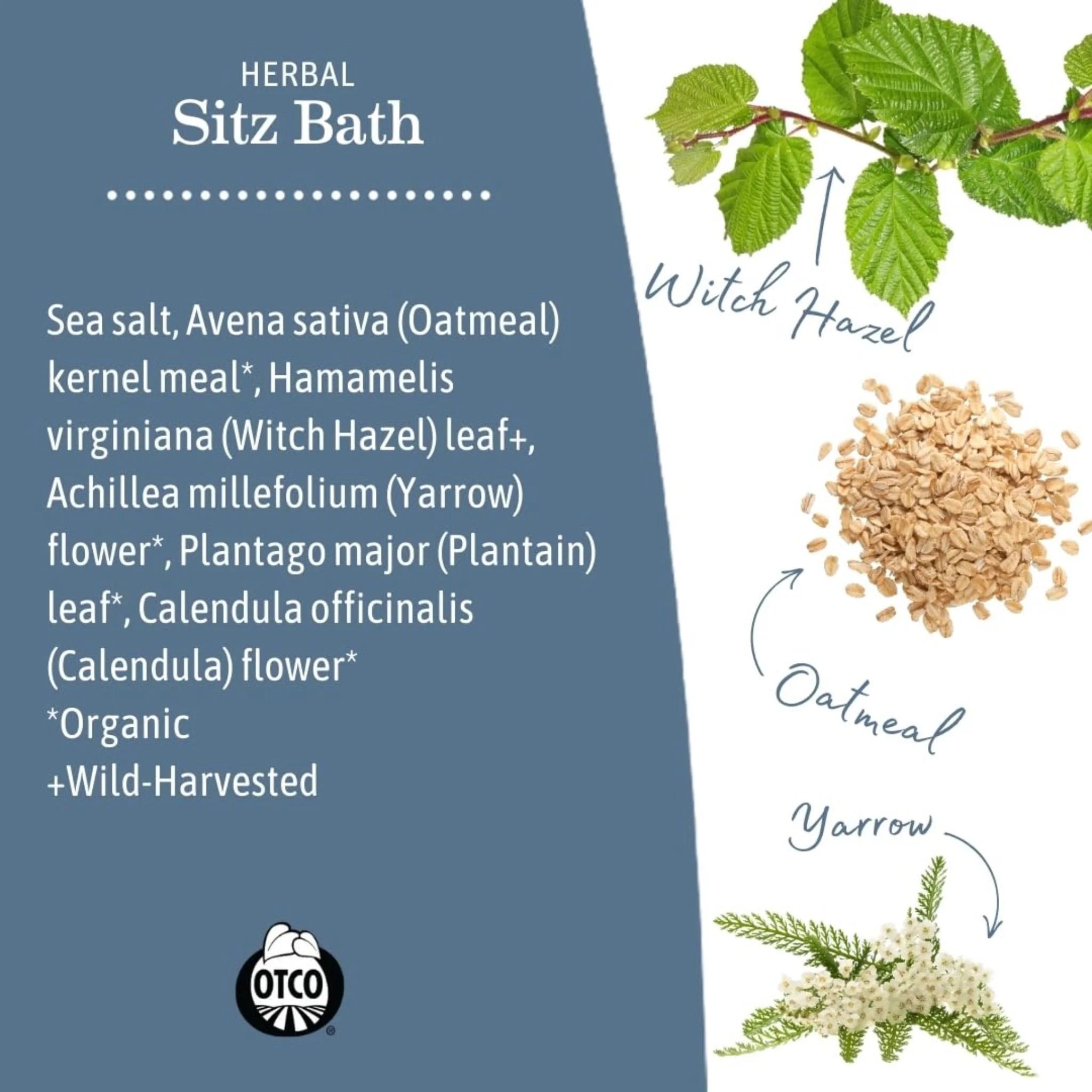 Earth Mama Organic Herbal Sitz Bath 94g - Nature's Source Inc
